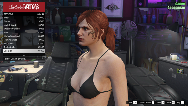 파일:CunningStunts-GTAO-FemaleTattoos-Head4-Scorpion.png