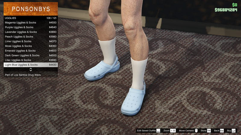 파일:LosSantosDrugWars-GTAOe-MaleShoes-Ugglies105-LightBlueUgglies&Socks.png