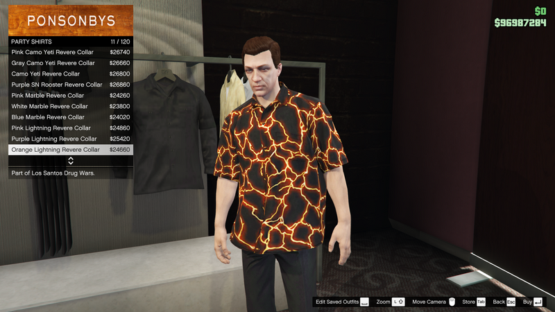 파일:LosSantosDrugWars-GTAOe-MaleTops-PartyShirts10-OrangeLightningRevereCollar.png