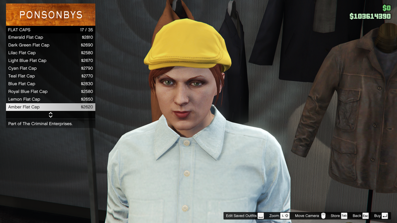 파일:TheCriminalEnterprises-GTAOe-FemaleHats-FlatCaps16-AmberFlatCap.png