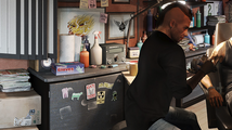 GTA V 공식 웹사이트에 등장한 모습.