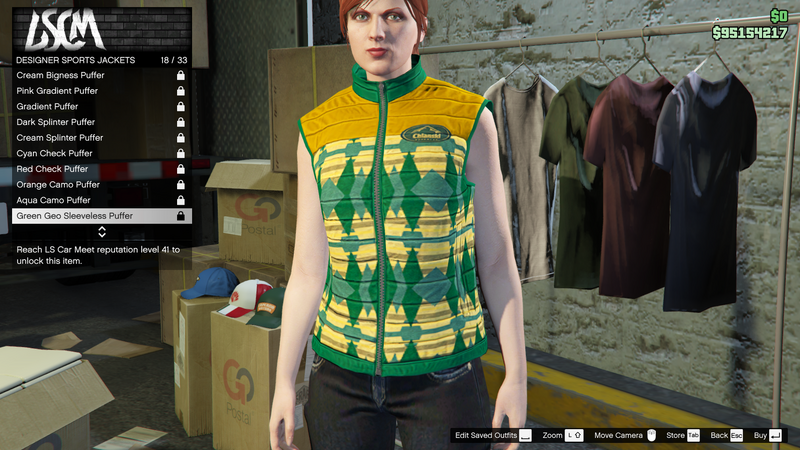 파일:LosSantosTuners-GTAO-FemaleTops-DesignerSportsJackets17-GreenGeoSleevelessPuffer.png