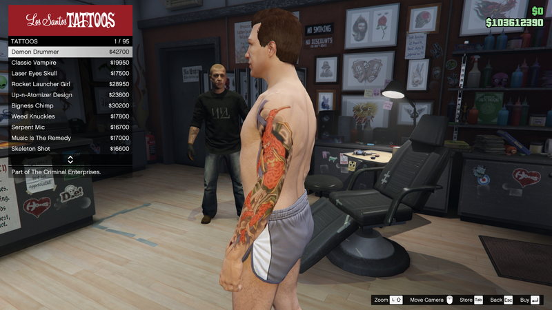 파일:TheCriminalEnterprises-GTAOe-MaleTattoos-LeftArm1-DemonDrummer.png