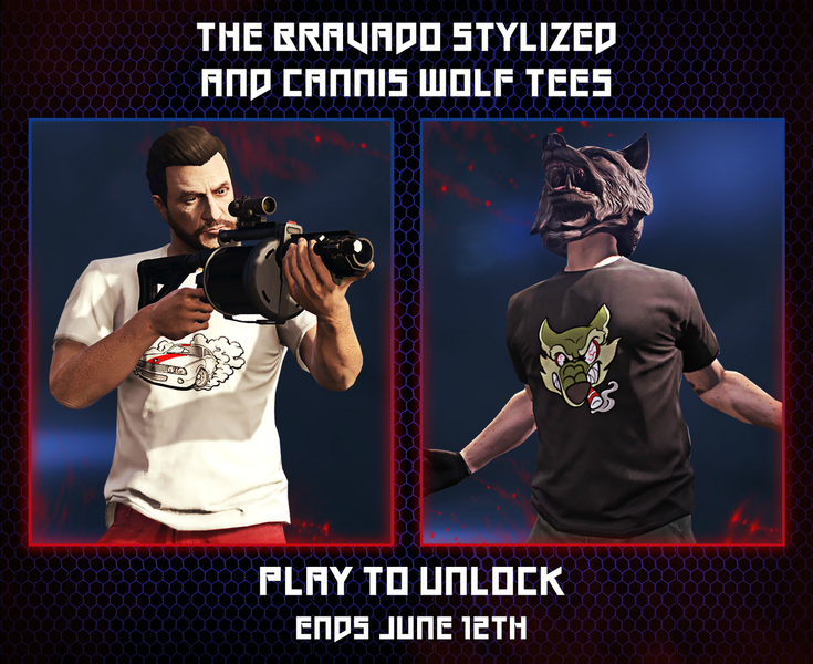 파일:BravadoStylized&CanisWolfTShirts-GTAO-Advert.png