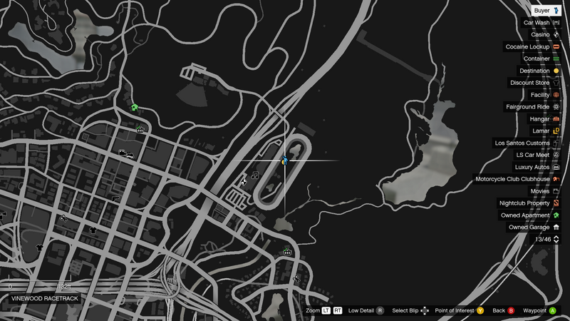 파일:HitTheRoof-GTAO-VinewoodRacetrack-Map.png
