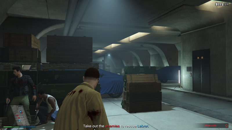 파일:LastDose3-GTAOe-TakeOutTheEnemiesToRescueLabrat.png