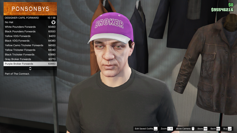 파일:TheContract-GTAOe-MaleHats-DesignerCaps9-PurpleBroker.png