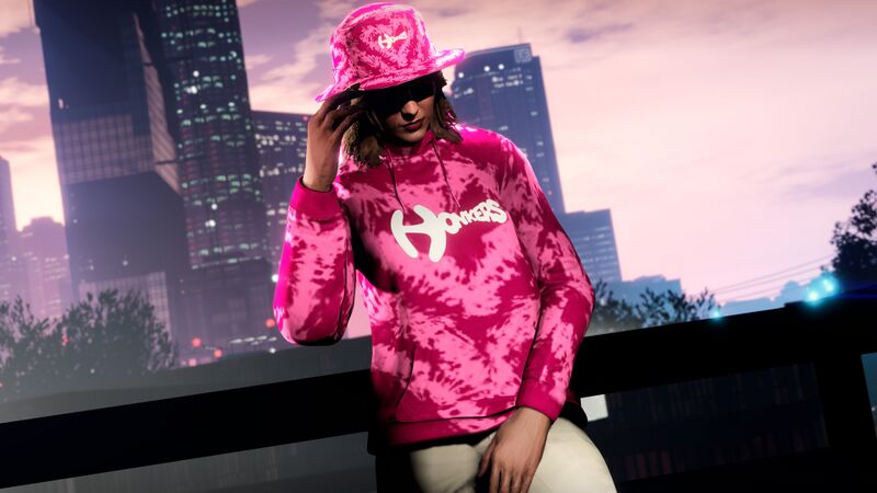 파일:GTA+-February-2025-GTAOee-HonkersTieDyeHoodieAndHat.jpg