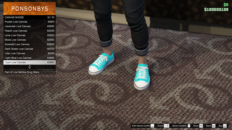 파일:LosSantosDrugWars-GTAOe-FemaleShoes-CanvasShoes39-CyanLowCanvas.png