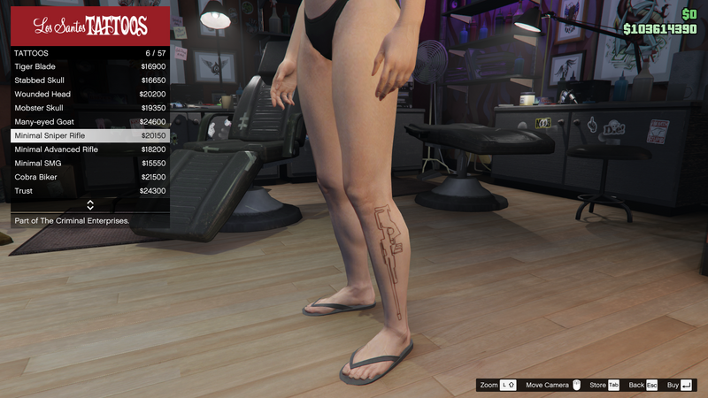 파일:TheCriminalEnterprises-GTAOe-FemaleTattoos-LeftLeg6-MinimalSniperRifle.png