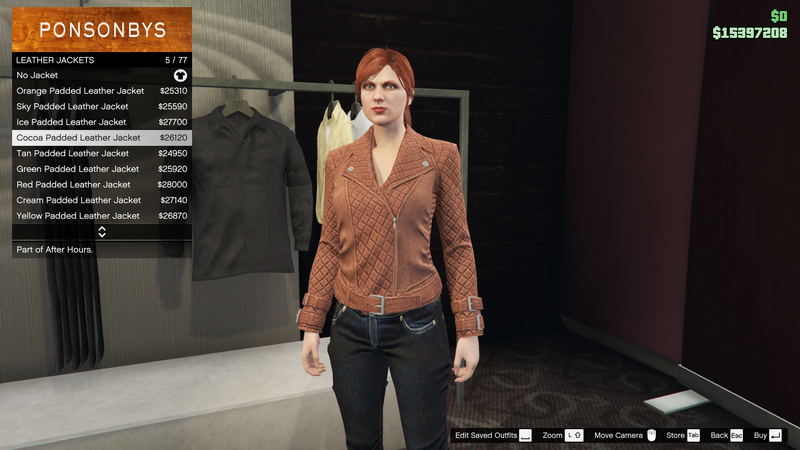 파일:AfterHours-GTAO-FemaleTops-LeatherJackets4-CocoaPaddedLeatherJacket.png