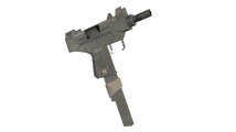 최종 버전에서 교체된 마이크로 SMG(개발자 메모에서는 맥 10으로 지칭됨).