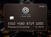 프랭클린의 에이전시 직불 카드. [5]