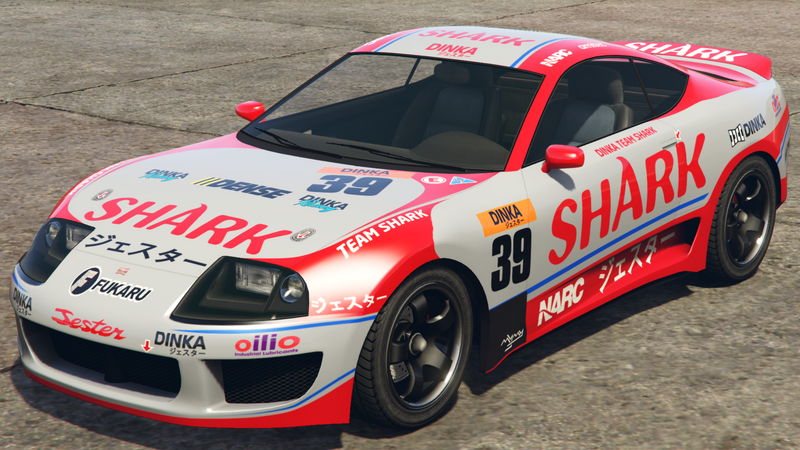 파일:JesterClassicDriftTune-GTAOe-FrontQuarter-SharkRacing.png