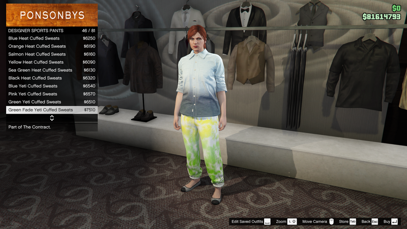 파일:TheContract-GTAOe-FemalePants-DesignerSportsPants46-GreenFadeYetiCuffedSweats.png
