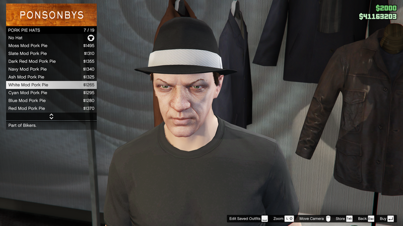 파일:Bikers-GTAO-MaleHats-PorkPieHats6-WhiteModPorkPie.png