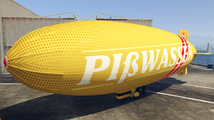 Pißwasser 도색이 된 비행선 (GTA O).