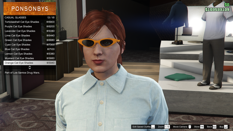 파일:LosSantosDrugWars-GTAOe-FemaleGlasses-CasualGlasses40-OrangeCatEyeShades.png