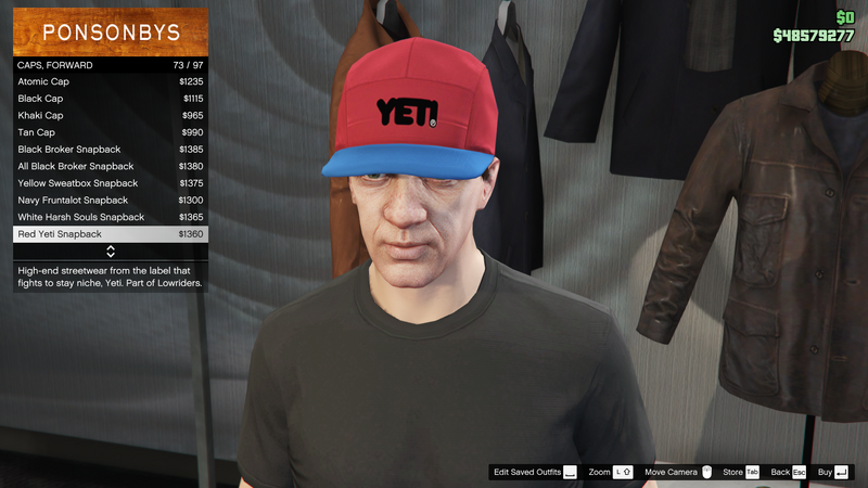 파일:Lowriders-GTAO-MaleHats-Caps6-RedYetiSnapback.png