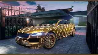 "블랙 티어 보상" 이미지, 언덕 위의 안전가옥과 세산타 노베 모노그램 도색이 적용된 리볼터.