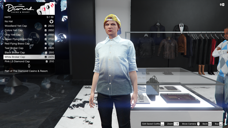 파일:CasinoStore-GTAO-FemaleHats40-WhiteBrokerCap.png