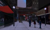 GTA III의 생선 시장.