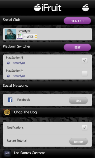 파일:IFruit App Options.png