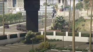 GTA 온라인의 카지노 습격 중 다이아몬드 카지노 & 리조트에 도착하는 NOOSE TRU.