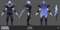 잿빛 기사 파이크 모델 2 (라이엇 계약 아티스트 Eggsy Ma 제작)