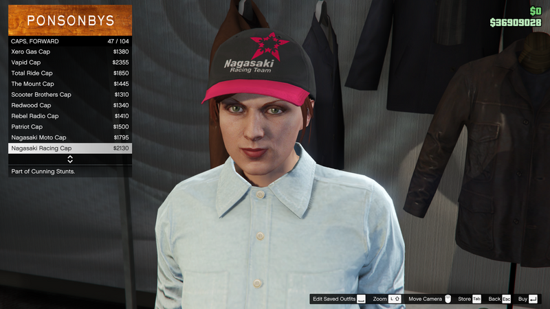 파일:CunningStunts-GTAO-FemaleHats-Caps10-NagasakiRacingCap.png