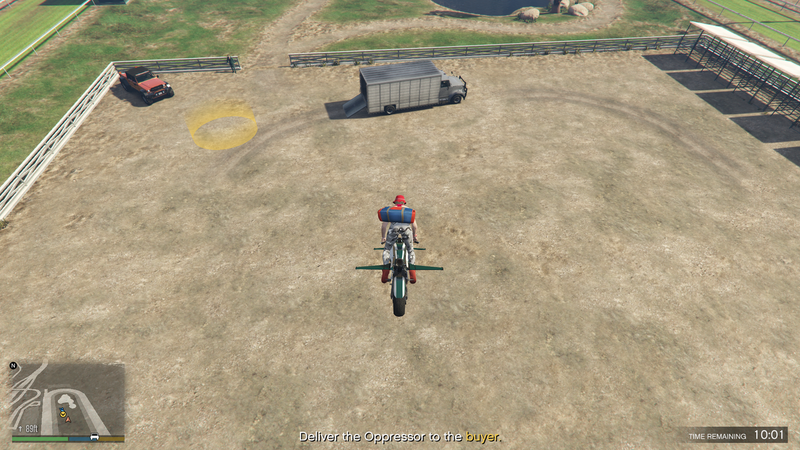 파일:HitTheRoof-GTAO-VinewoodRacetrack-OppressorDelivery.png
