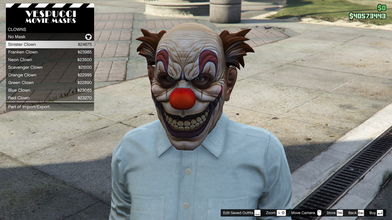 파일:ImportExport-GTAO-FemaleMasks-Clowns1-SinisterClown.png