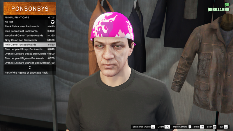 파일:AgentsofSabotage-GTAOe-MaleHats-AnimalPrintCaps5-PinkCamoYetiBackwards.png