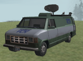 GTA SA Xbox 버전의 VCN 뉴스밴.