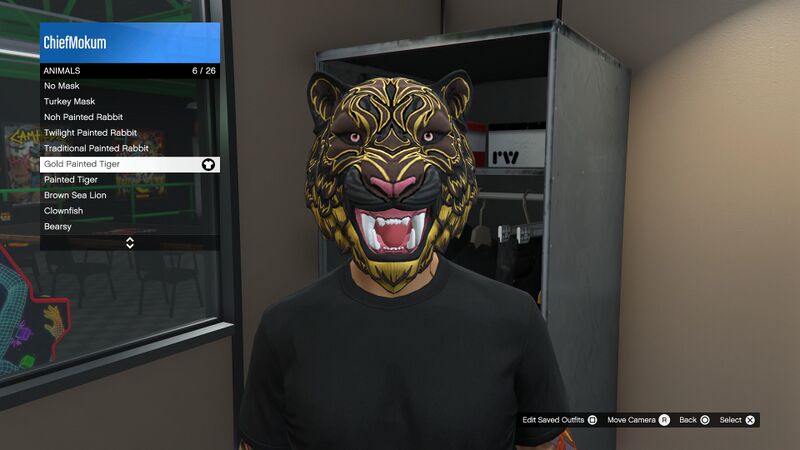 파일:SpecialClothing-GTAOee-CareerProgress-GoldPaintedTiger.jpg