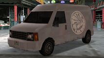 GTA: LCS에 등장하는 TOYZ 밴. (후측면 모습)