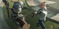 로랑 가문의 결투가 "레전드 오브 룬테라" 일러스트 (Riot 계약 아티스트 Sixmorevodka Studio)