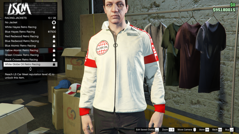 파일:LosSantosTuners-GTAO-MaleTops-RacingJackets9-WhiteGlobeOilRetroRacing.png