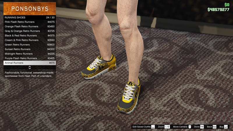 파일:Lowriders-GTAO-MaleShoes-RunningShoes1-AnimalRunners.png
