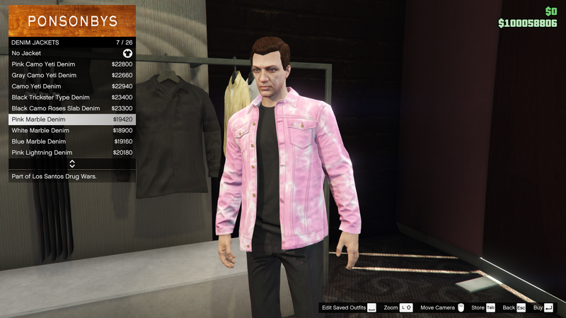 파일:LosSantosDrugWars-GTAOe-MaleTops-DenimJackets6-PinkMarbleDenim.png