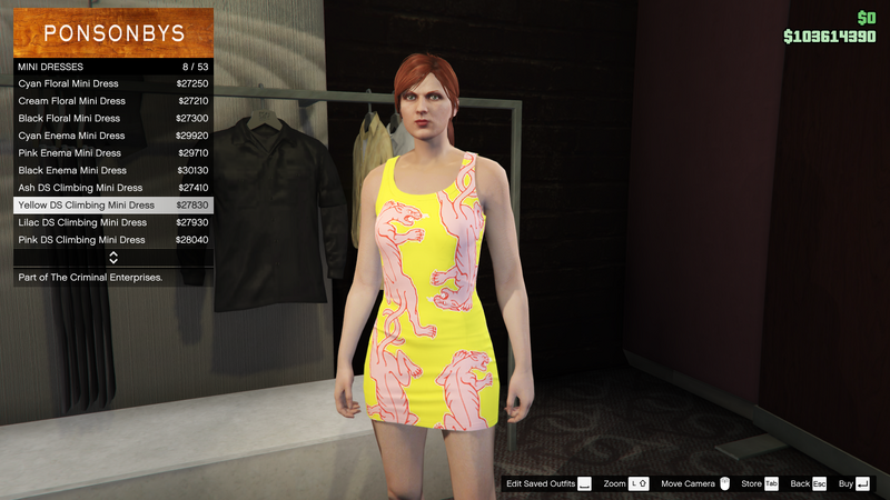 파일:TheCriminalEnterprises-GTAOe-FemaleTops-MiniDresses8-YellowDSClimbingMiniDress.png