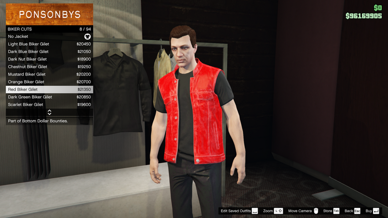 파일:BottomDollarBounties-GTAOe-MaleTops-BikerCuts7-RedBikerGilet.png