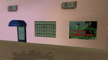 Grand Theft Auto: Vice City에서의 입구.