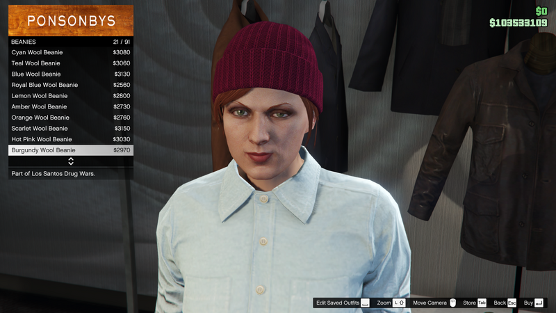파일:LosSantosDrugWars-GTAOe-FemaleHats-Beanies20-BurgundyWoolBeanie.png