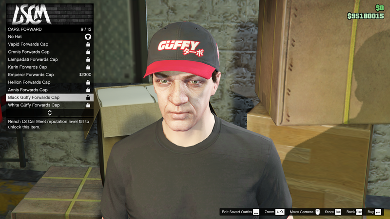 파일:LosSantosTuners-GTAO-MaleHats-Caps8-BlackGüffyCap.png