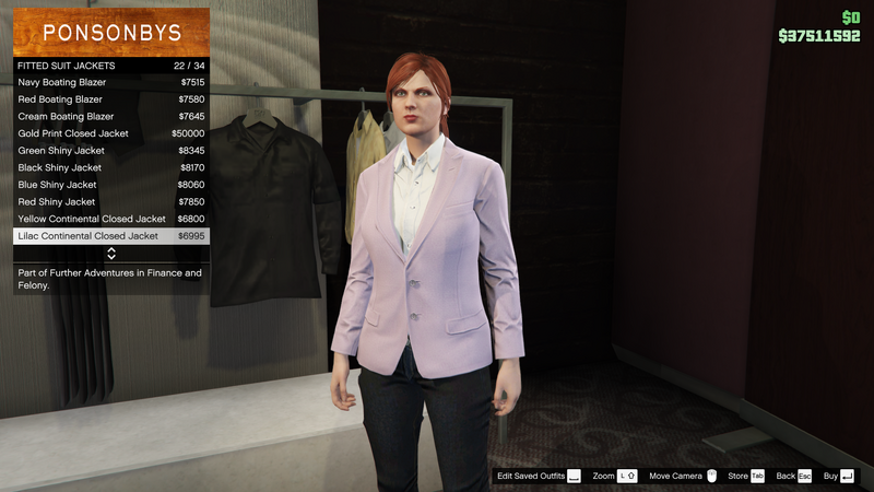 파일:FurtherAdventuresinFinanceandFelony-GTAO-FemaleTops-FittedSuitJackets7-LilacContinentalJacket.png