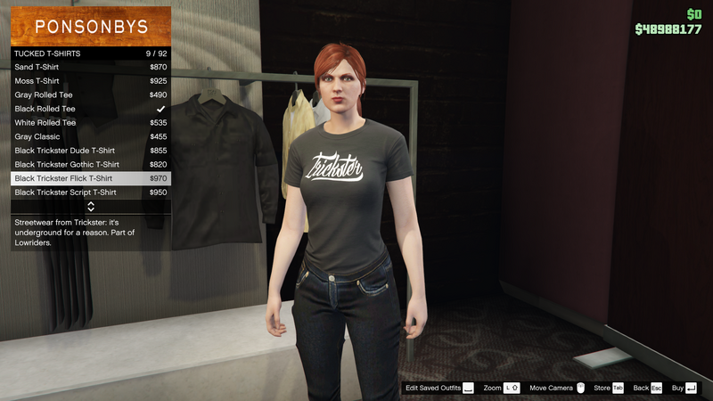 파일:Lowriders-GTAO-FemaleTops-TuckedTShirts4-BlackTricksterFlickTShirt.png