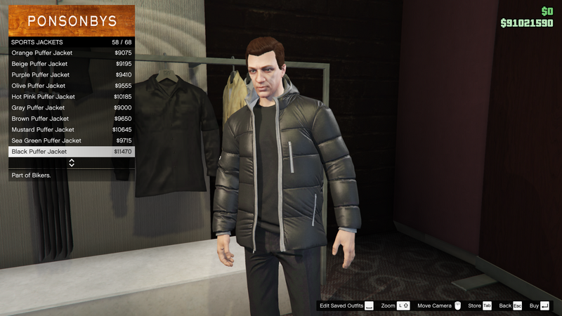 파일:Bikers-GTAOe-MaleTops-SportsJackets13-BlackPufferJacket.png