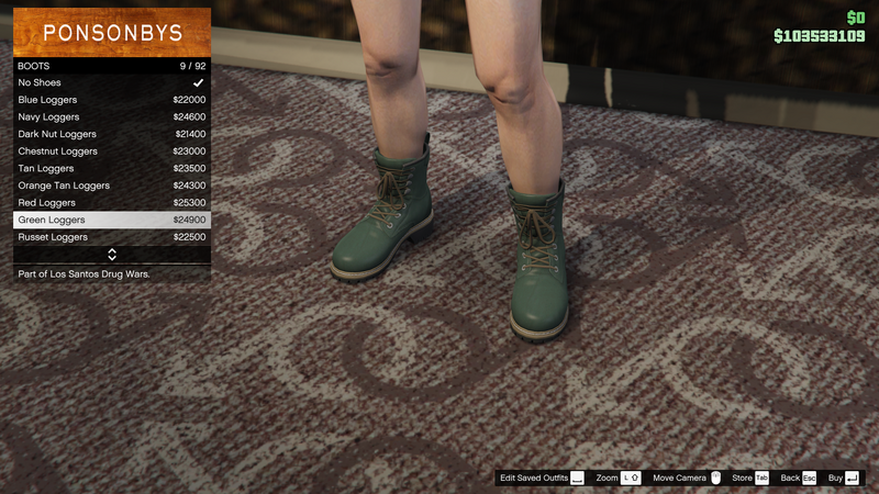 파일:LosSantosDrugWars-GTAOe-FemaleShoes-Boots8-GreenLoggers.png