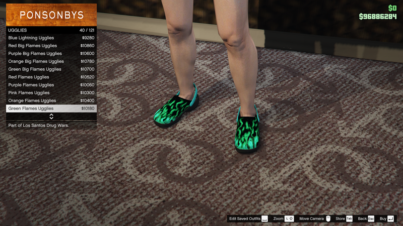 파일:LosSantosDrugWars-GTAOe-FemaleShoes-Ugglies39-GreenFlamesUgglies.png